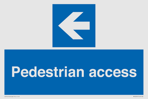 Pedestrian access